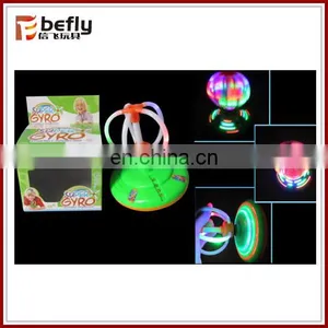 New Children Plastic Spinning Top With Light Music thumbnail-2
