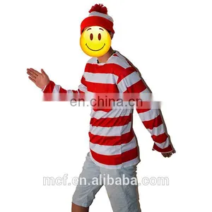 MCH-2365 Wholesale New 2017 Halloween Sex Cosplay Costume Adult Jail Convict Costume for Carnival thumbnail-1