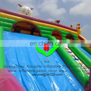 PVC Tarpaulin Suitable on Square Inflatable Giant Cartoon Fun City thumbnail-4
