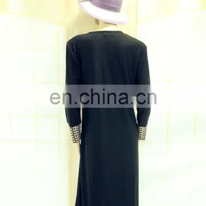 2016 Top Sale Dubai Cheap Kaftan New Designer Abaya thumbnail-3