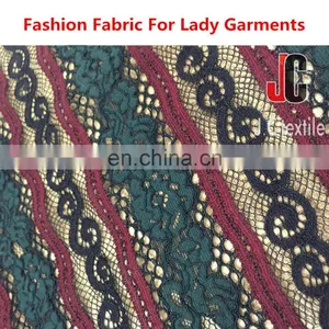 Shaoxing K62055 JC Textile Wholesale High Quality Lace Fabric Express Lace Fabric thumbnail-3