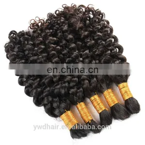 10-34inch 8A Best Quality Original Brazilian Human Hair Afro Kinky Bulk Human Hair Afro Kinky Hair For Braiding thumbnail-2
