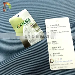 50% Graphene 50% Recycled PET Bottle Infrared Upf 50+ Eco Friendly Fabric thumbnail-5