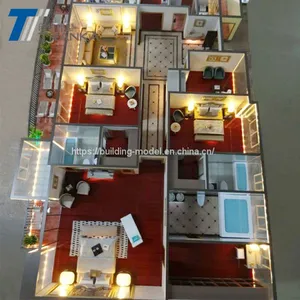 Attractive Miniature Building Model for Sell, Custom Made Interior Model thumbnail-2