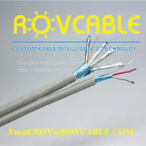 6 Core Shieled Flexible Drag Chain Cable Twisted Pair Cable thumbnail-1