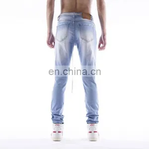 DiZNEW European Casual Wholesale Denim Men Plain Jeans thumbnail-4
