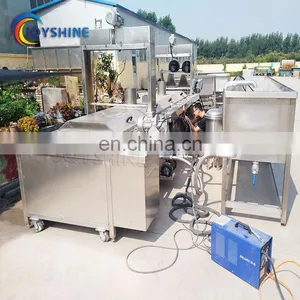 Puffed Food Continuous Belt Type Snack Frying Machine thumbnail-7