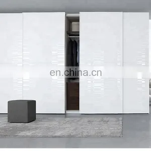 Painted Glass Wardrobe Sliding Door thumbnail-1