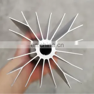 Toshine CA And CE Sunflower Heat Sink Aluminium Profile Structure For Led Light thumbnail-3