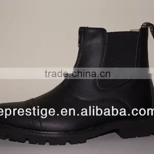 2014 Leather Riding Boots With Elastic thumbnail-1