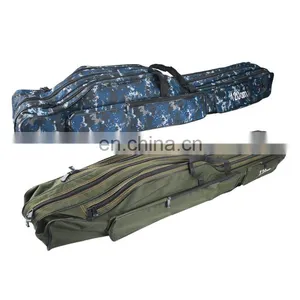 110-150cm Fishing Rod Bag Durable Folding Two-layer/three-layer Outdoor Fishing Rod Bag for Sale thumbnail-1