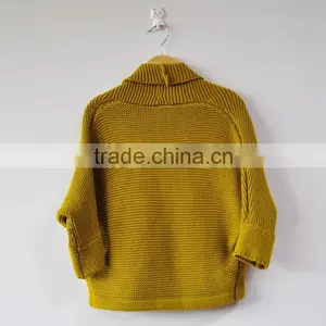 Solid Color Sweater Cardigan Women's Winter Coat Sweater thumbnail-2