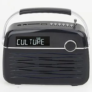 Retro Portable DAB,FM Radio With Retro Dial and Bluetooth Speaker thumbnail-4