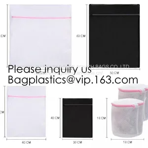 Mesh Laundry Bag Heavy Duty Drawstring Bag, Factories, College, Dorm, Travel Apartment Blouse, Hosiery, Stocking, Underwear Bags thumbnail-2