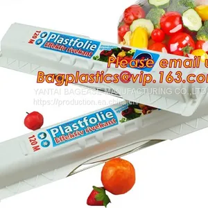 Compostable Biodegradable Corn PLA Foil Roll Wrap Film, PVC Cling Film, Fresh Food Wrap Cover, Food Wrap PE Cling Film thumbnail-1
