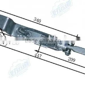 08134 Wing Opening Truck Steel Spring Toggle Latches thumbnail-3