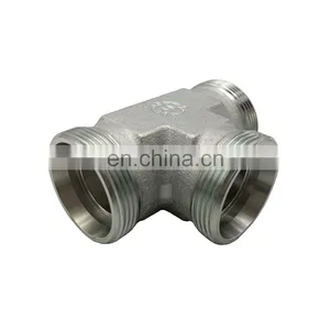 Wholesale Stainless Steel 3 Way Pipe Fitting Tee Copper Brass Fitting O Rings thumbnail-1