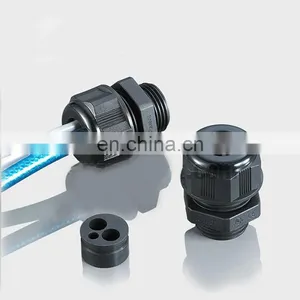 Ip68 Waterproof Plastic Cable Gland 2-6 Holes Nylon Multiple Insert Cable Gland Size thumbnail-5