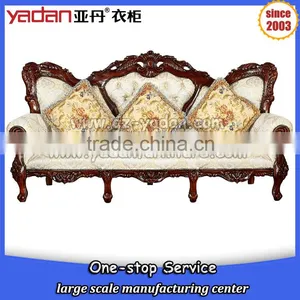 Buy Sofa Set Online, Fair Price Sofa Set, 3 Seater Wooden Sofa Set thumbnail-1