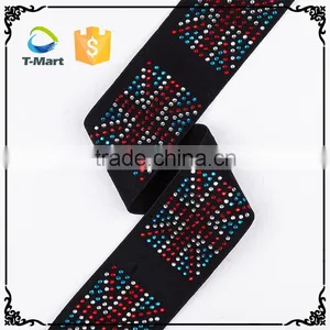 2016 New Fashion Custom Jacquard Elastic Waistband Band thumbnail-5