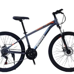 Cheap Mountain Bike 26 Inch Adult Variable Speed Bicycle Dual Disc Brake 21 Speed Mountain Bike in Stock thumbnail-4