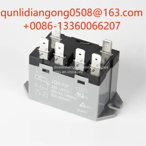 Small High-power AC DC Refrigerator Air Conditioning Electromagnetic Relay JQX-73F thumbnail-1