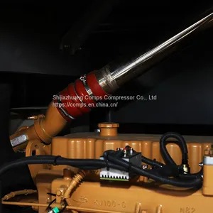 25 Bar High Quality Two Stage Compressed Portable Mobile Diesel Screw Air Compressor For Drilling Machine thumbnail-3