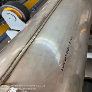 Production of UNS N06690 Alloy Steel Pipe Alloy 690 Welded Straight Seam Pipe ASTM B168 Standard thumbnail-1