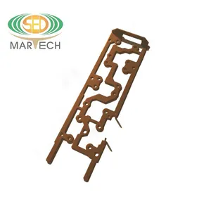 Custom Steel Laser Cutting Bending Welding Metal Stamping Parts Sheet Metal Fabrication Stainless Bracket Trade Stamping Parts thumbnail-2