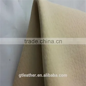 Barton Print Pu Coating Cow Split Leather for Sofa thumbnail-4