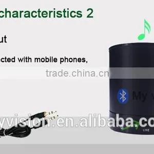 Irregular Shape N6 My Vision Wireless Bluetooth Speaker ,loudspeakers With tf Card Reader thumbnail-2