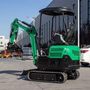 LUYUE LY-20 Minibagger 2 Ton Mini Excavator Short Tail Crawler Digger With Canopy for Construction Landscaping Farm thumbnail-3