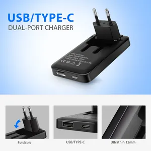 High Quality Compatible Spare Adapter Charger; 9V2A Adapter With Flat Design for Wireless Charging Station, IPhone, Samsung thumbnail-4