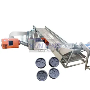 Industrial Hookah Carbon Blocks Charcoal Ball Briquettes Mesh Belt Drying Machine EPC thumbnail-1