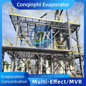 Triple-effect Vacuum Evaporator 1 Year Warranty Free Installation Guidance Technical Support Provided thumbnail-4