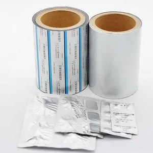 Heat Seal Lacquer Coated Pharmaceutical Aluminum Foil, 25 Micron, 8021 Alloy thumbnail-1