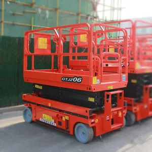 6 Meters Electric Scissor Lift 230kg Load Capacity 2001-4000 Hours Stock Ready Ship JCPT0807DC Engine Core thumbnail-5