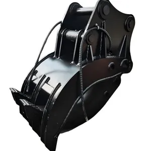 Hydraulic Grapple for Excavator Rock Handling Demolition Scrap Loading Attachment thumbnail-3