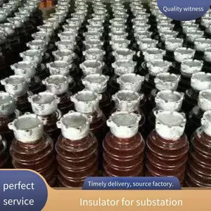 Suspension Porcelain Insulator for 10kv Transmission Line, Anti-pollution and Anti-flashover Ceramic Insulator thumbnail-1