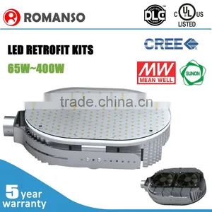 Top Quality DLC Listed 100w 150w 300w 400w Led Shoebox Retrofit Kit thumbnail-1