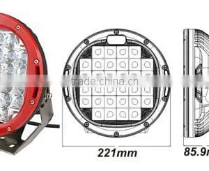 96W Led Work Light Driving Spot Beam Work Lights 4wd Offroad Camp LED-D3096 thumbnail-1