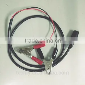 Female DC 5.5x2.1 and 15A Battery Clip and UL 2464 20AWG 80C 300V of UL Wire Harness thumbnail-3