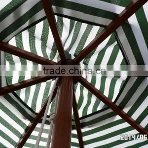 Outdoor Sun Parasol Wooden Patio Umbrella thumbnail-5