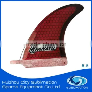 Surf Accessories Type Cheap Surfboard Honeycomb Fins Carbon Fiberglass Fins thumbnail-1