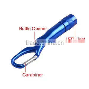 1 LED Metel Aluminum LED Carabiner thumbnail-3