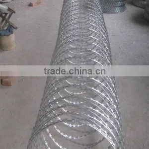 Galvanized Razor Barbed Wire in Store thumbnail-1