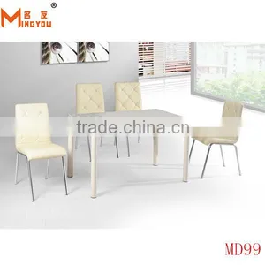 Cheap Price Modern Dinning Table in Glass thumbnail-3