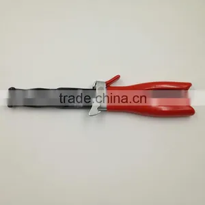 Professional Hand Tool 11" Steel Curved Hose Clamp Pliers thumbnail-4