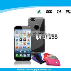 4.7 Inch S Line Gel Soft Tpu Case for Iphone 6 Phone Accessory thumbnail-1