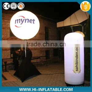 Attractive Christmas Stage Show Decoration Inflatable Pillar With Led Lighting thumbnail-5